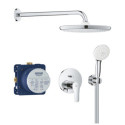 Zestaw Prysznicowy Eurosmart Podtynkowy Z Deszczownicą Tempesta 250 25288000 Grohe Zestaw Prysznicowy Eurosmart Podtynkowy Z Deszczownicą Tempesta 250 25288000 Grohe