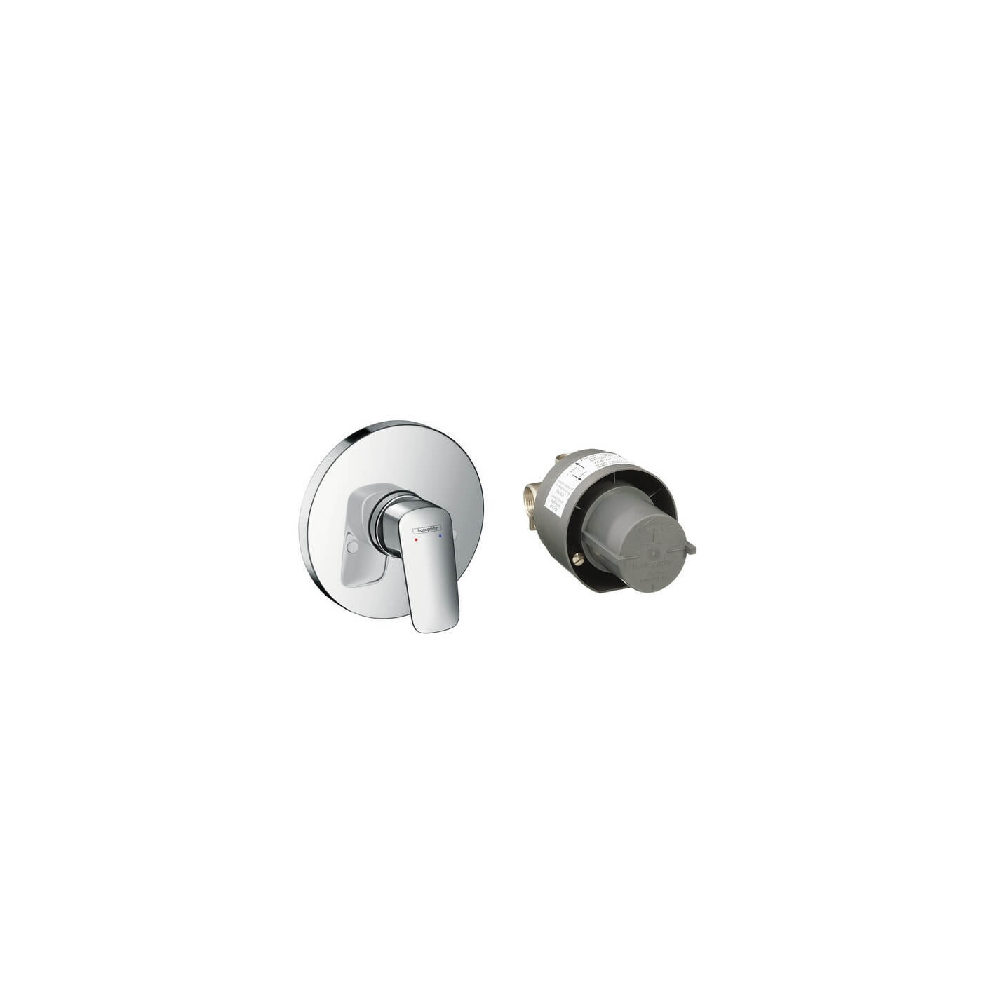 Zestaw Podtynkowy Prysznicowy Logis 71666000 Hansgrohe Zestaw Podtynkowy Prysznicowy Logis 71666000 Hansgrohe