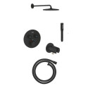 Zestaw Prysznicowy Podtynkowy 18.1 SmartBox Phantom Black Grohe Zestaw Prysznicowy Podtynkowy 18.1 SmartBox Phantom Black Grohe
