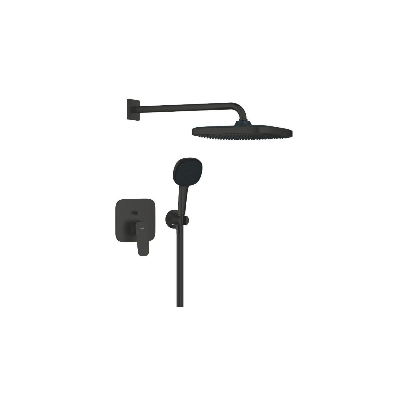 Zestaw Prysznicowy Podtynkowy Z Deszczownicą Tempesta Cube 250 Cubeo Matte Black 1053362430 Grohe Zestaw Prysznicowy Podtynkowy Z Deszczownicą Tempesta Cube 250 Cubeo Matte Black 1053362430 Grohe